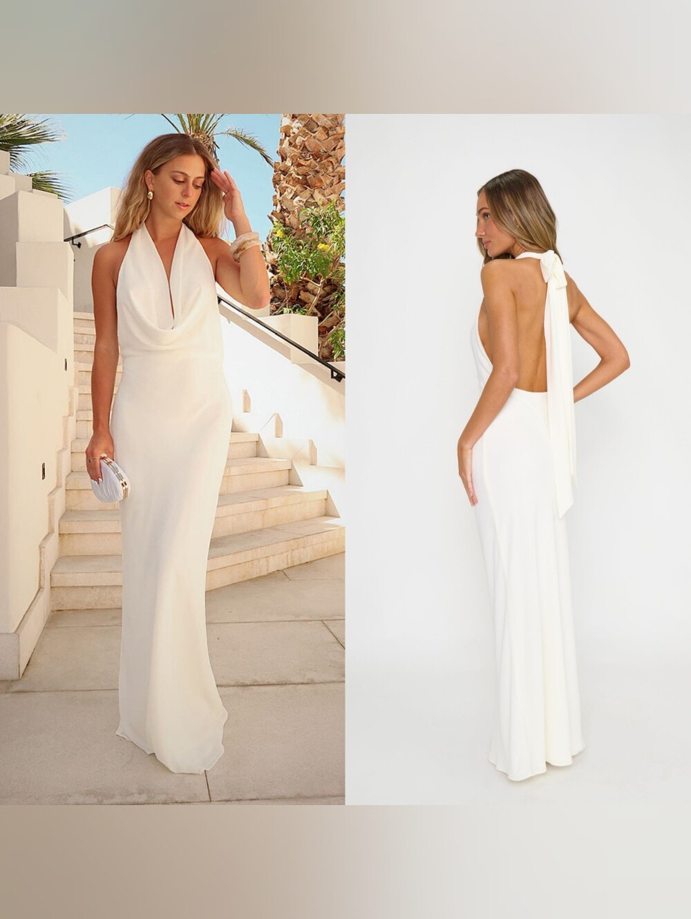 Show Me Your MuMu Simone Wedding Cake Chiffon Maxi Dress XS Party Formal